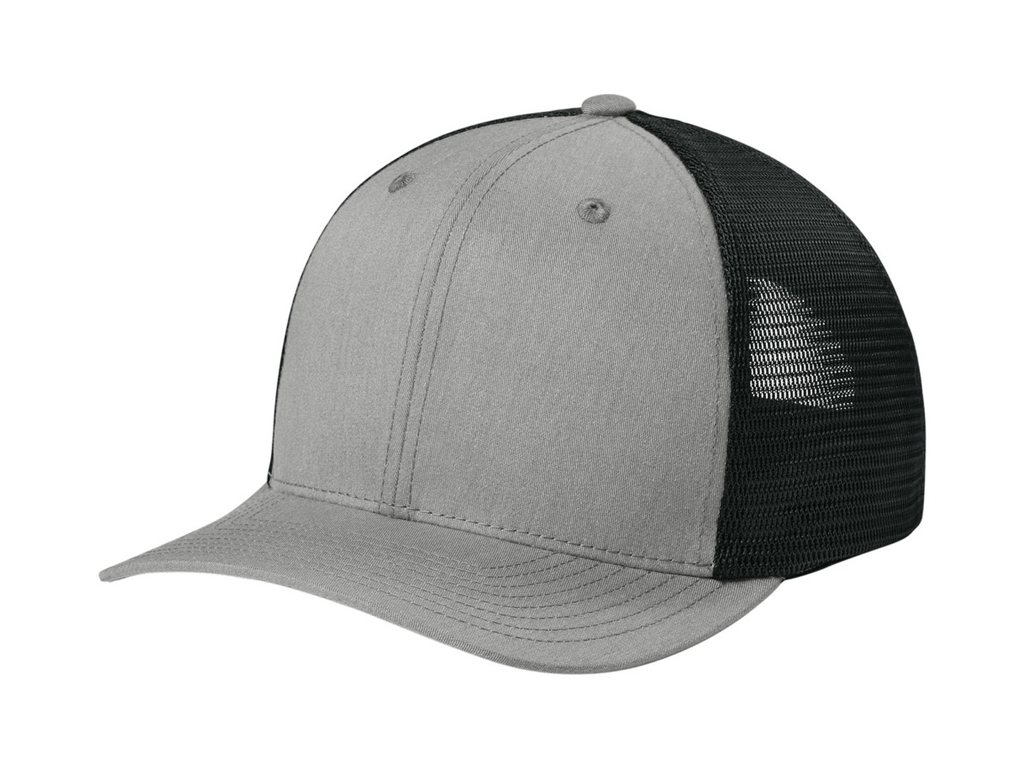 Sport-Tek STC74 Stretch-Tek in Heather Grey/ Black